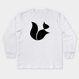 Squirrel giftidea Kids Long Sleeve T-Shirt